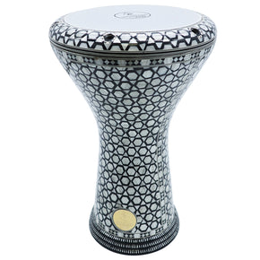 The Magic Zircon Gawharet El Fan 17" Mother of Pearl Darbuka