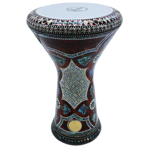 The 17.5'' NG2.0 Alkaid Darbuka Doumbek With Green Mother of Pearl Gawharet El Fan