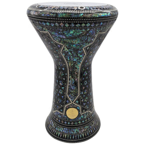 The Tauri NG 2.0 Sombaty Gawharet El Fan 18.5" Darbuka With Real Blue Mother of Pearl