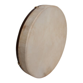 DOBANI Pretuned Goatskin Head Wood Frame Drum w/ Beater 14"x2"