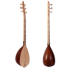 Turkish Cura Saz 6 String 31 Inch  Hornbeam Matt + Nylon Case