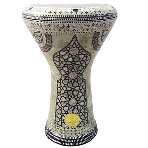 The 17'' Sultan Gawharet El Fan Darbuka Doumbek